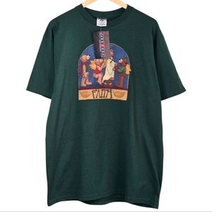 *NWT* JERZEES Vintage L "Faith" Bears Handmade T Shirt, Vintage Jesus T Shirt